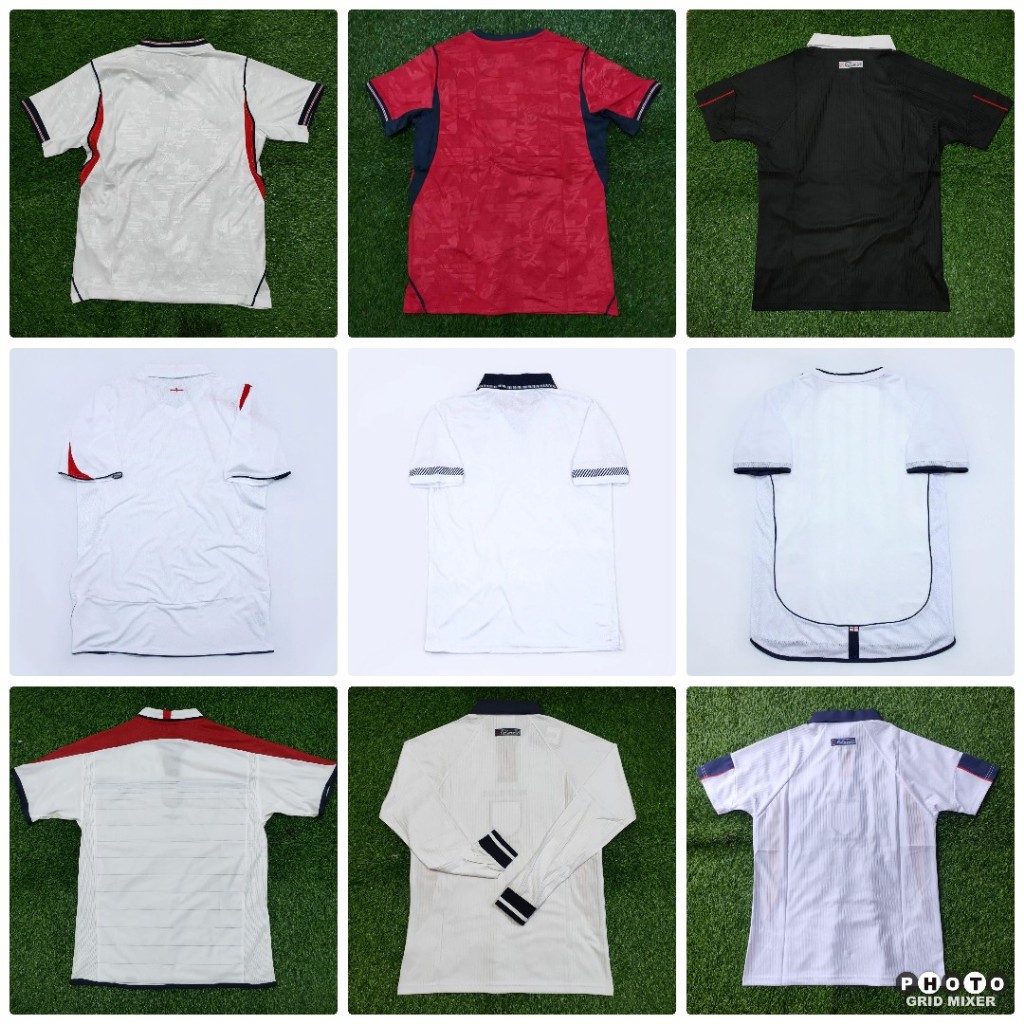 RETRO INGGRIS HOME AWAY GK KIPER JERSEY BAJU BOLA PIALA DUNIA EROPA 2022 2024 2026 GRADE ORI JUMBO X