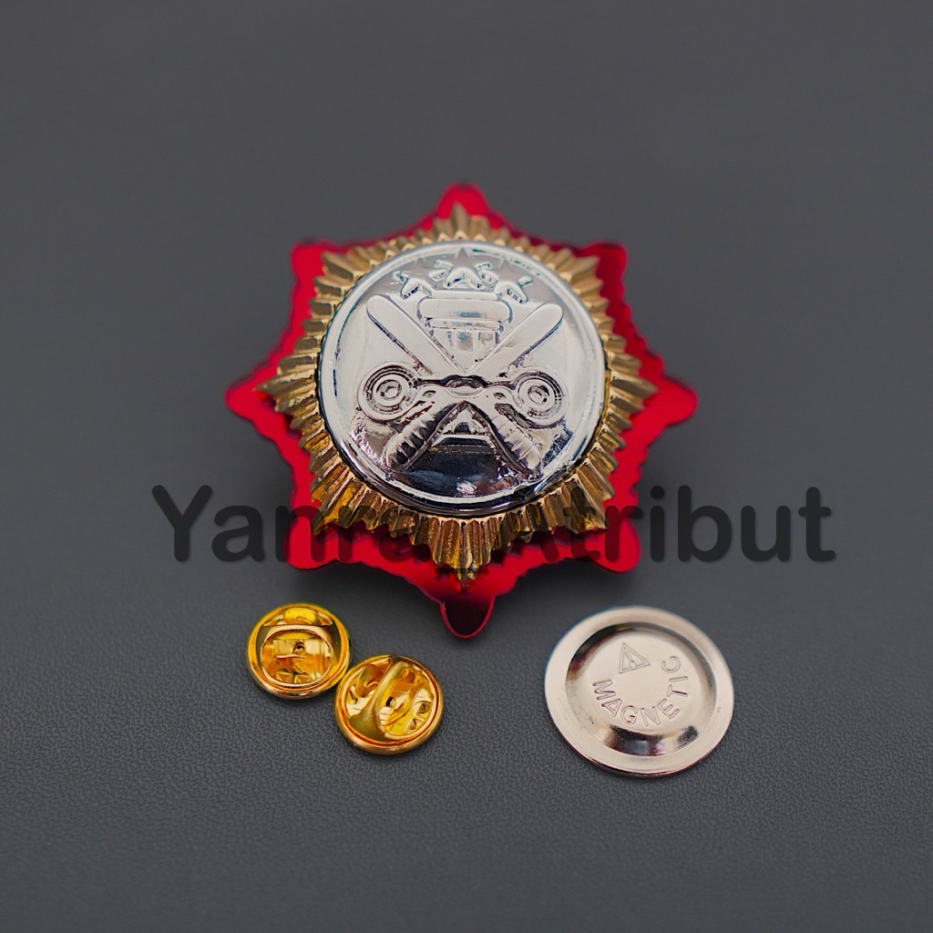 Pin Brevet Brivet Roda Saku Polisi Sabhara Polri Premium