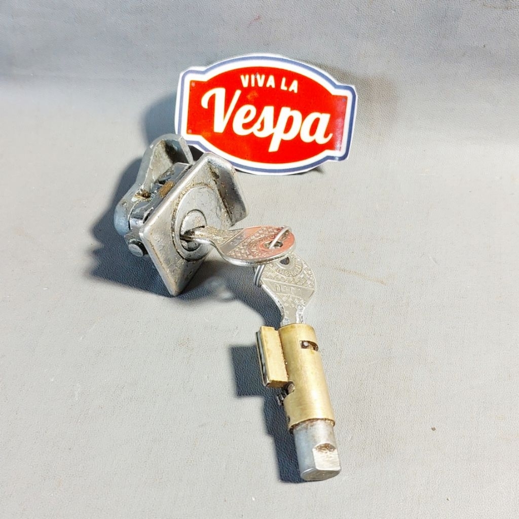Kunci Stang Neiman set Kunci Laci Double Koin Original Vespa Super Sprint Veloce Bagol