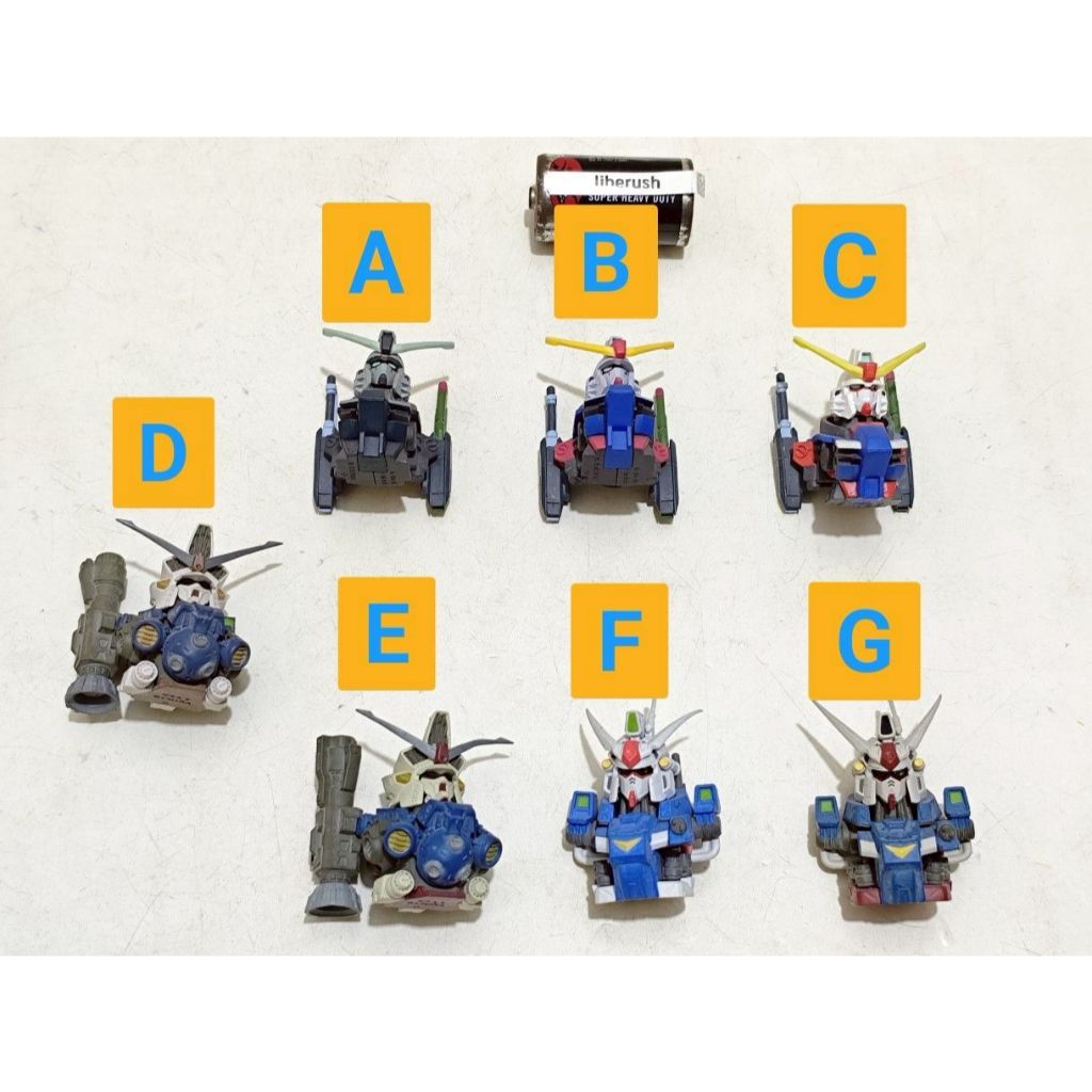 [/Pcs] Bandai gashapon gundam head collection seed destiny , rx-78 rx78 GP02 physalish GP01 head bus