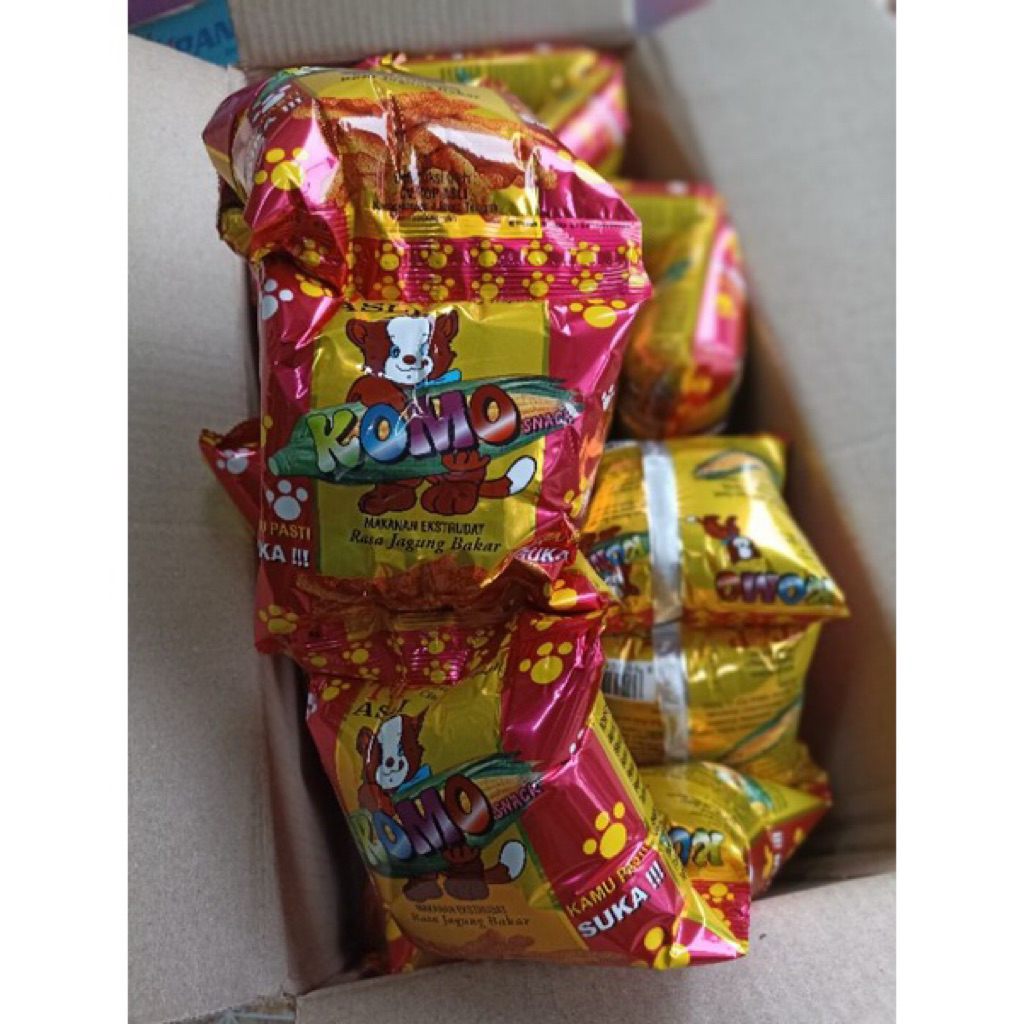SNACK KOMO RENCENG RASA JAGUNG BAKAR - JAJANAN JADUL LEGENDARIS