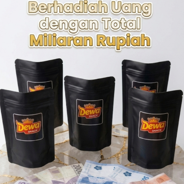 ANTI ZONK dewa snack berhadiah uang di dalam kemasan