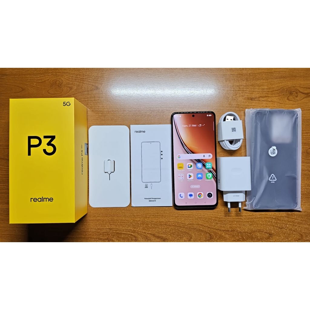 Realme P3 5G 12/256 GB Comet Grey second/seken hp second/hp seken realme second/realme seken second 
