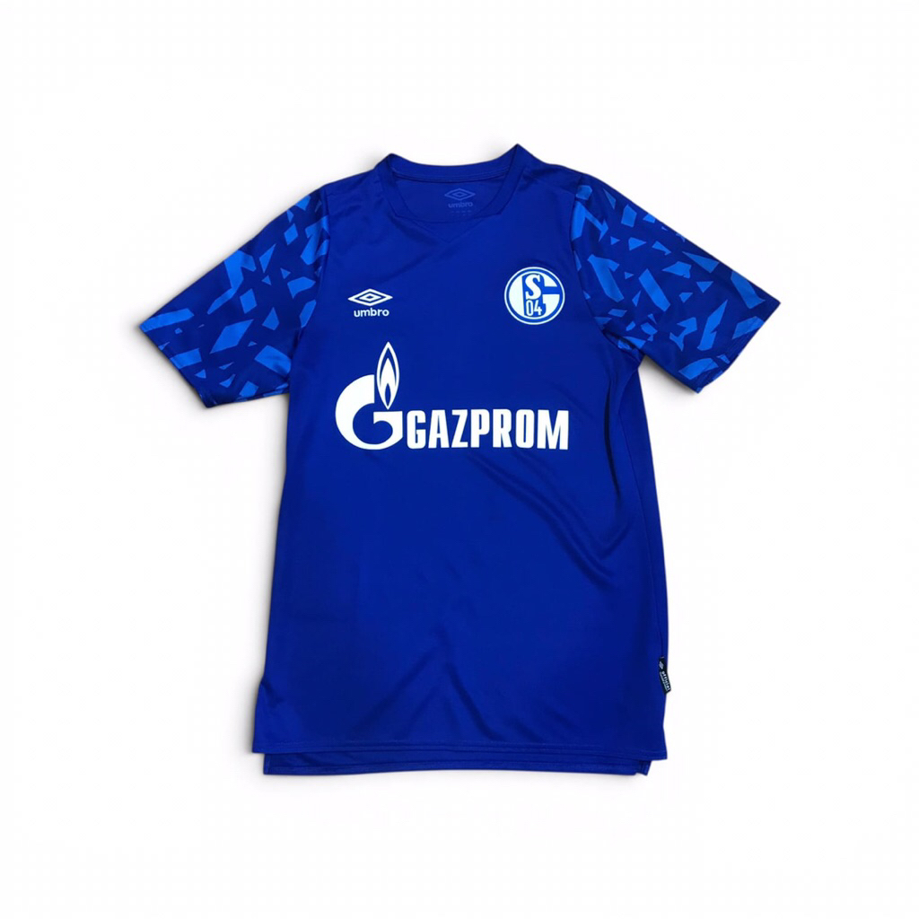 Vintage SCHALKE 04 GERMANY 2019-2020 FOOTBALL SHIRT JERSEY HOME UMBRO ORIGINAL SIZE S