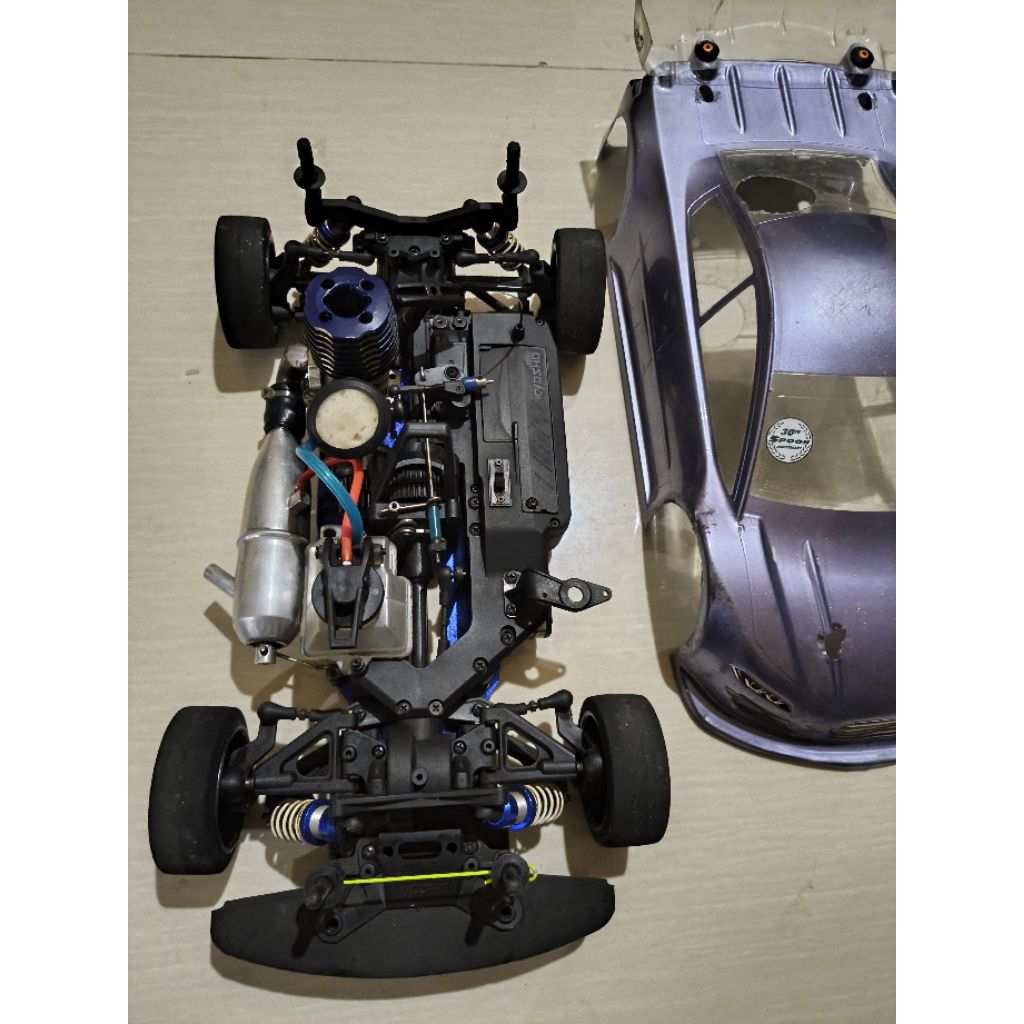 rc kyosho fwo6 nitro artr
