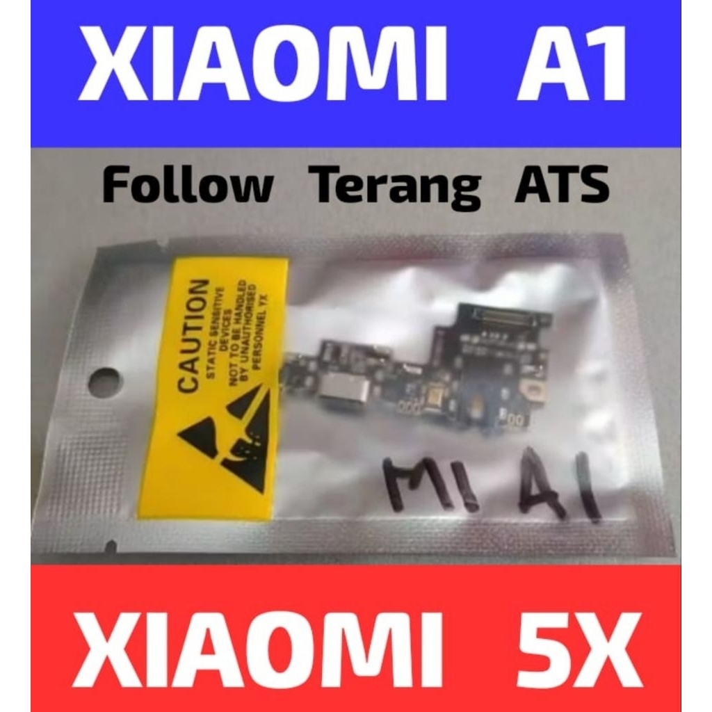 Papan Charger konektor PCB Xiaomi Mia1 MI A1/MiA1 original new Papan Charger konektor PCB Xiaomi Mia