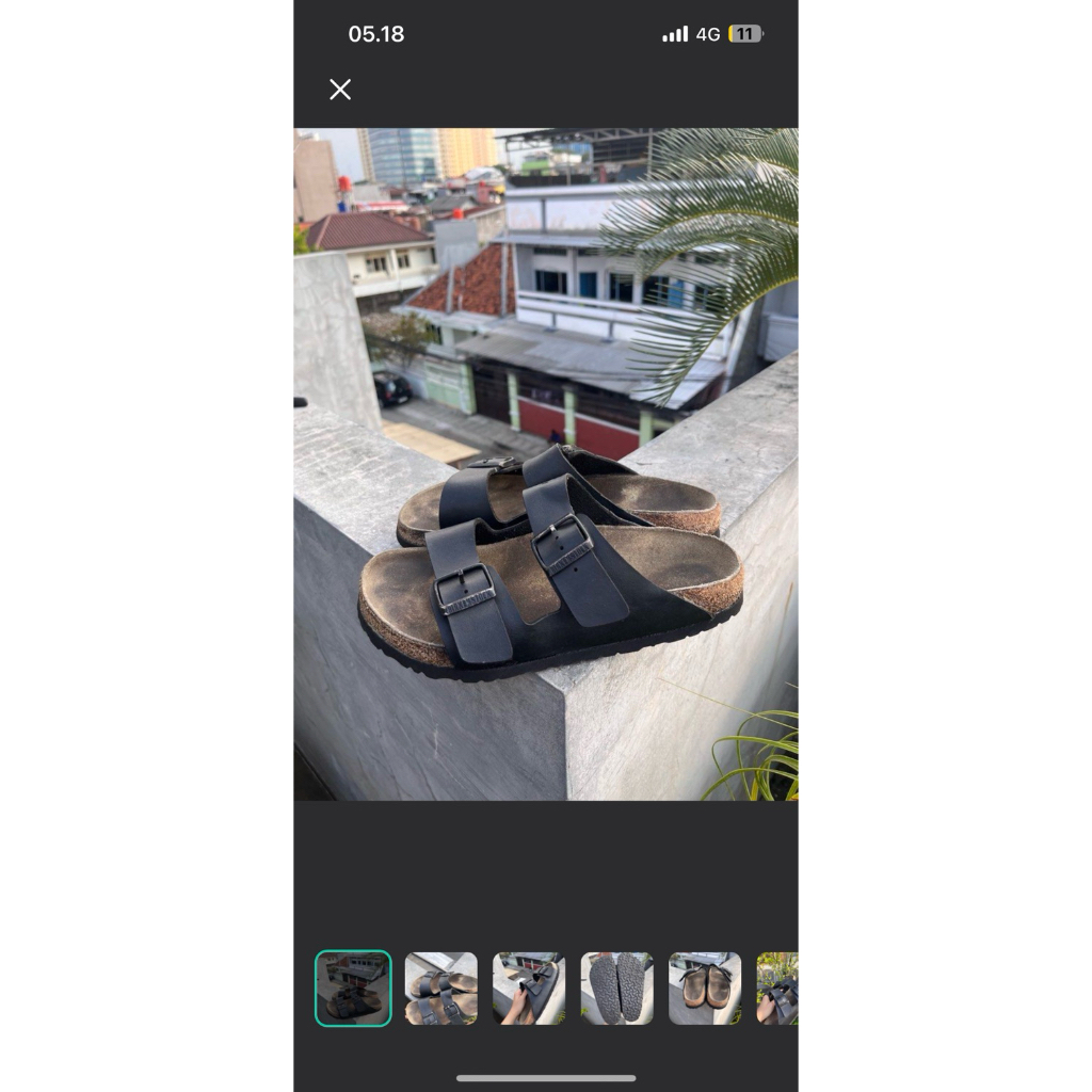 Birkenstock Arizona /Ransel Kulit Asli Exsport Original Preloved Second