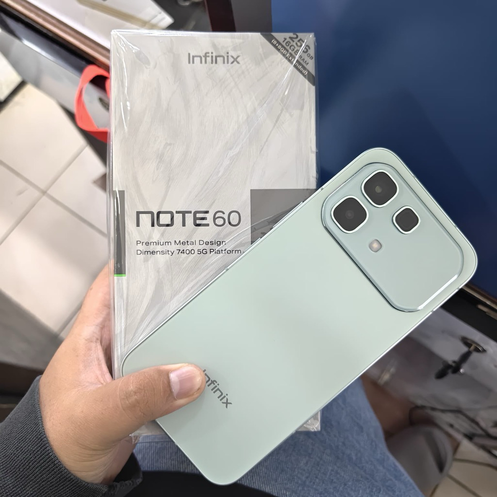 Infinix note 60 5g ram 8/256 second resmi garansi panjang termurah