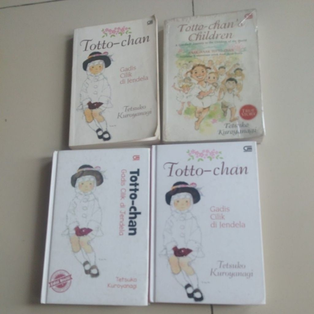 novel preloved SATUAN Totto Chan Gadis cilik di jendela Tetsuko Kuroyanagi