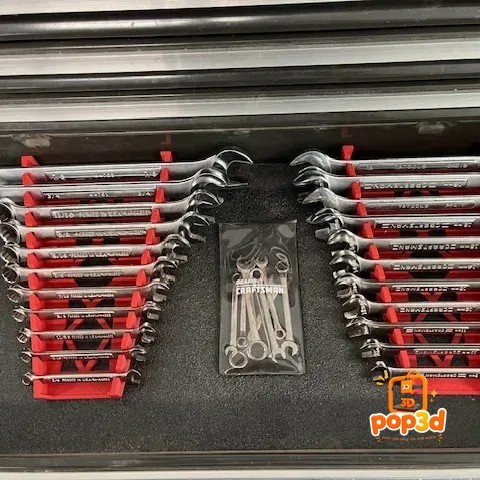 Organizer Kunci Pas - Holder Rak Perkakas Tool Box Rapi | Custom 3D Print PLA