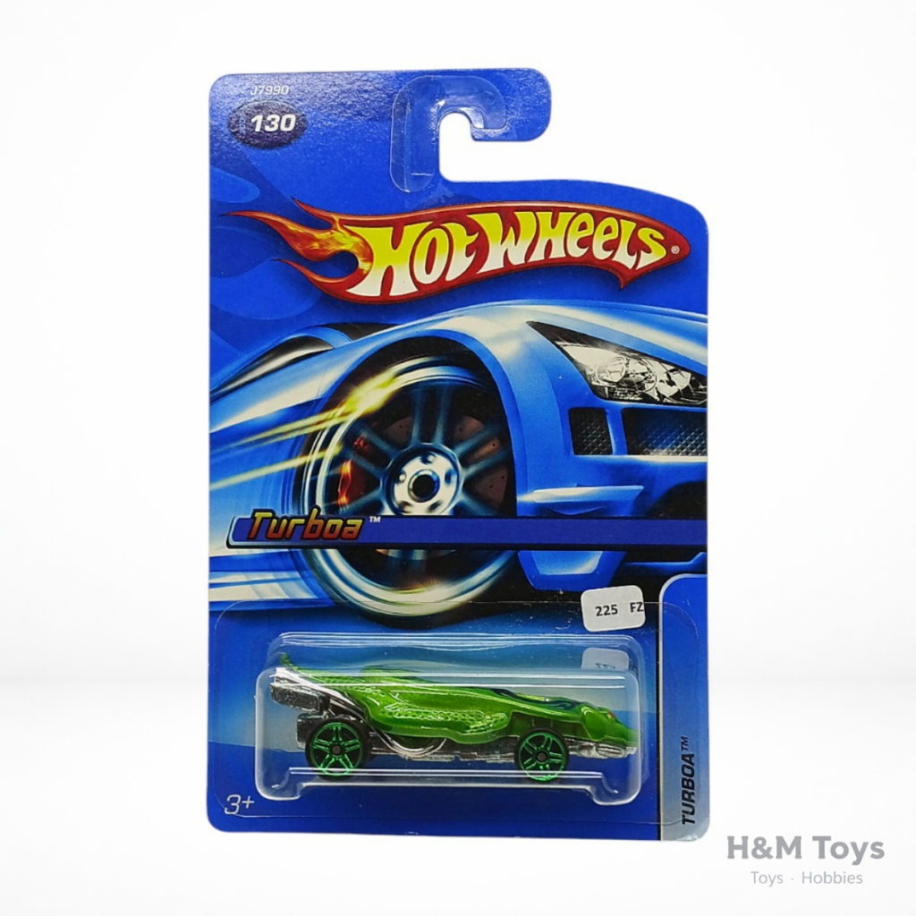 Hot Wheels Turboa Hijau - 225FZ - FZ2