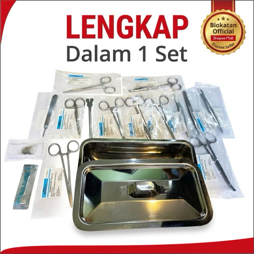 MARWA Hecting Instrument Set HECTING KIT / MARWA Hecting Instrument Set / Alat Praktikum Jahit Bedah