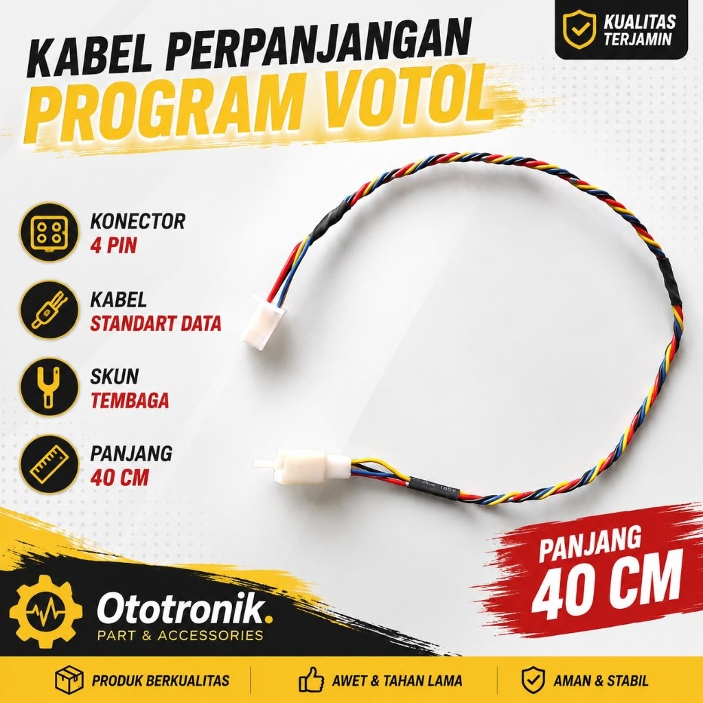 perpanjangan kabel program votol
