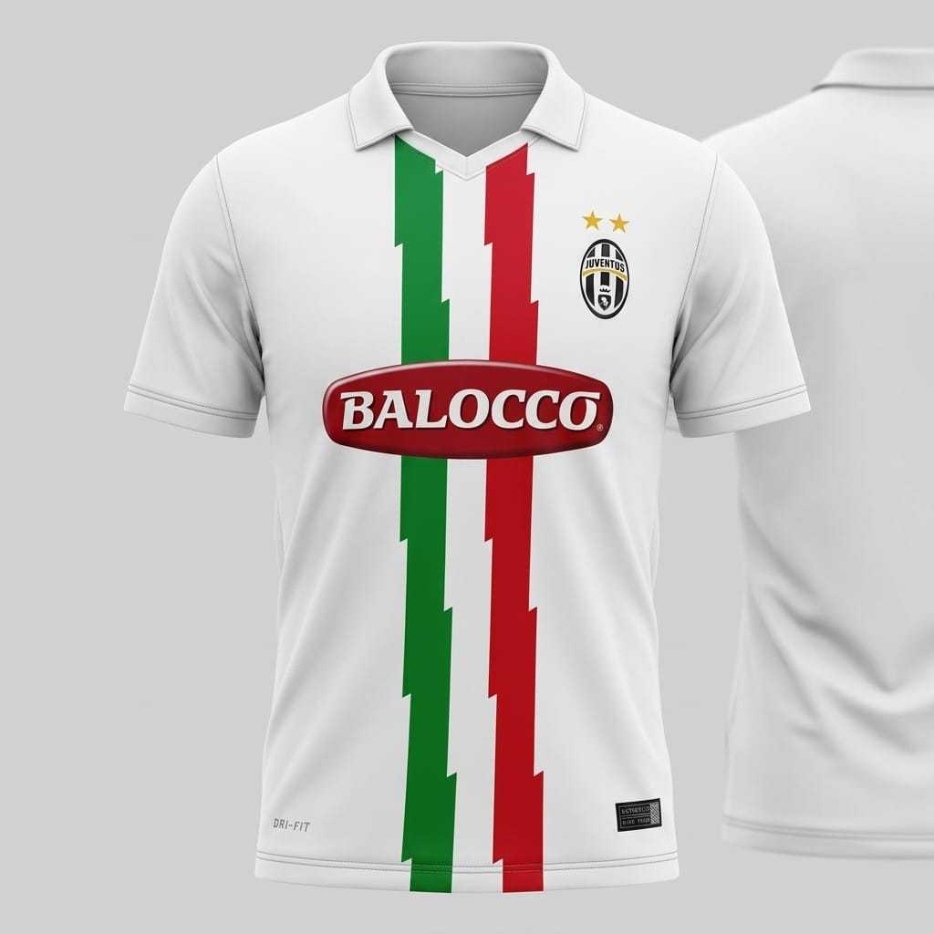 jersey retro juventus 2010/2011 away balocco
