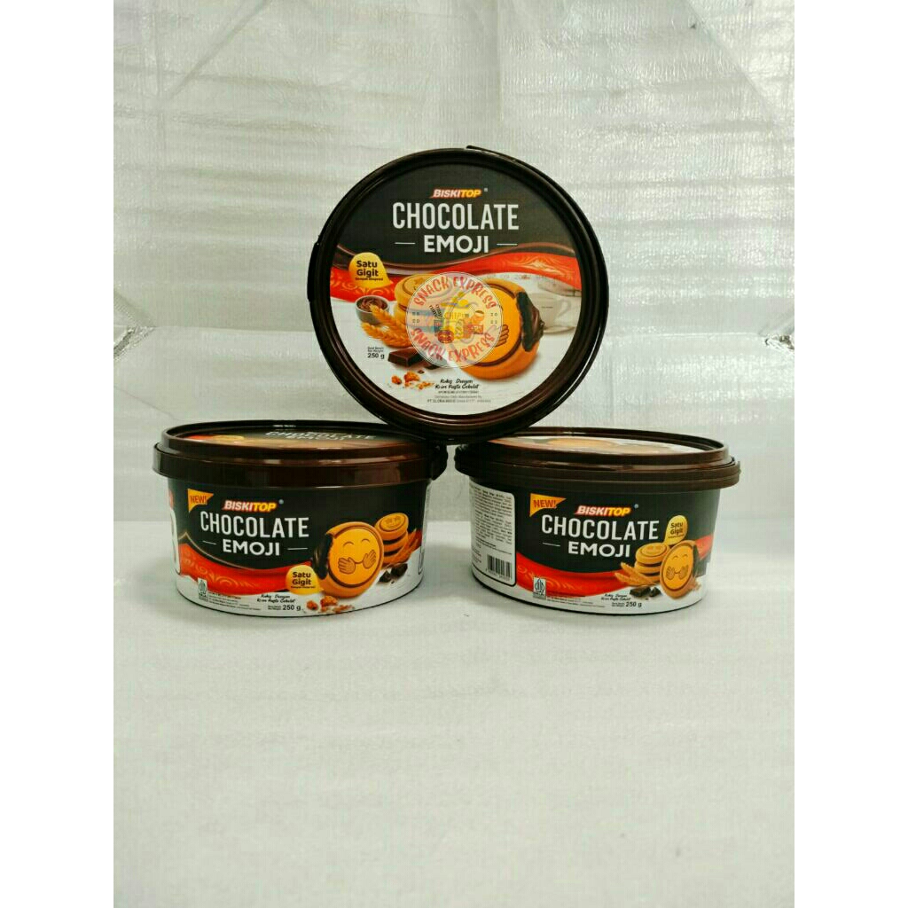 Biskitop Coklat Emoji @250g