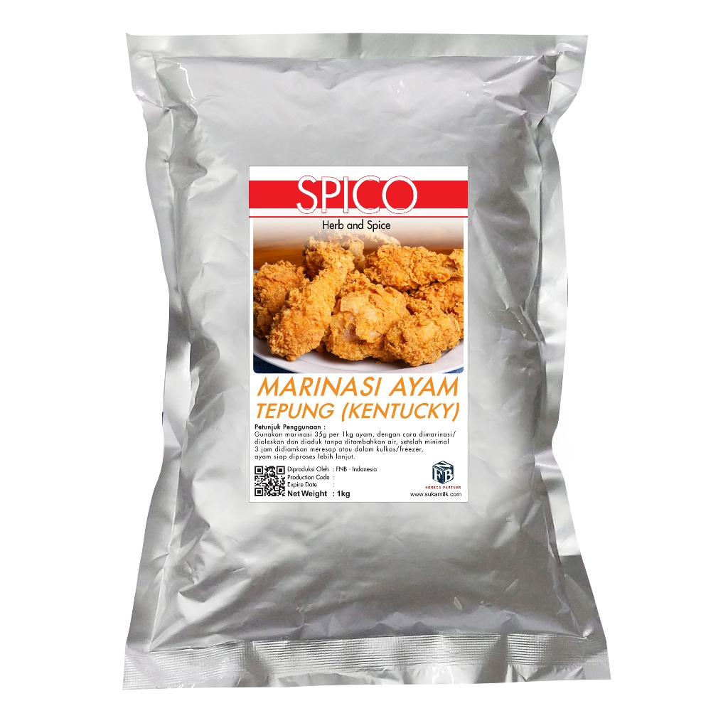 Marinasi Ayam Tepung (Kentucky) SPICO 1kg