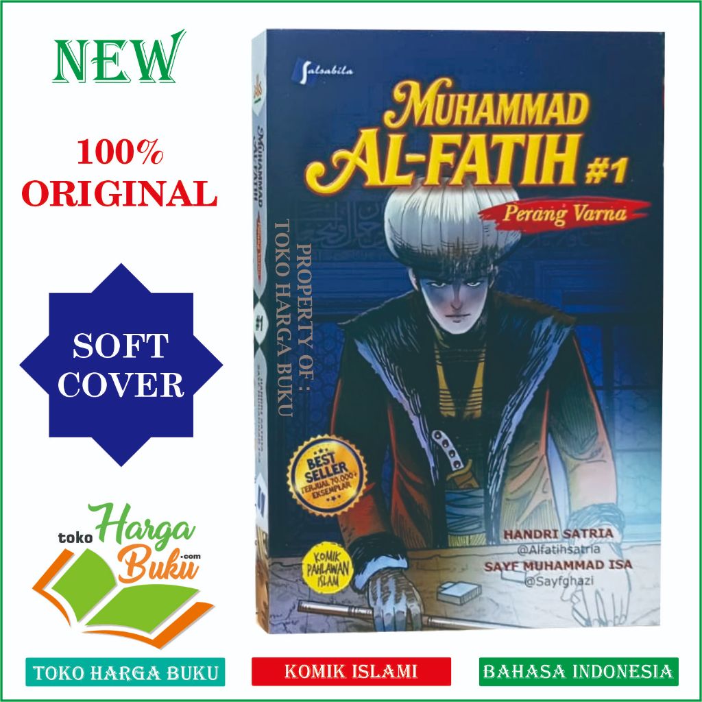Foto Komik Muhammad Al-Fatih Jilid 1 Perang Varna FULL COLOR Original Salsabila Pustaka Al-Kautsar