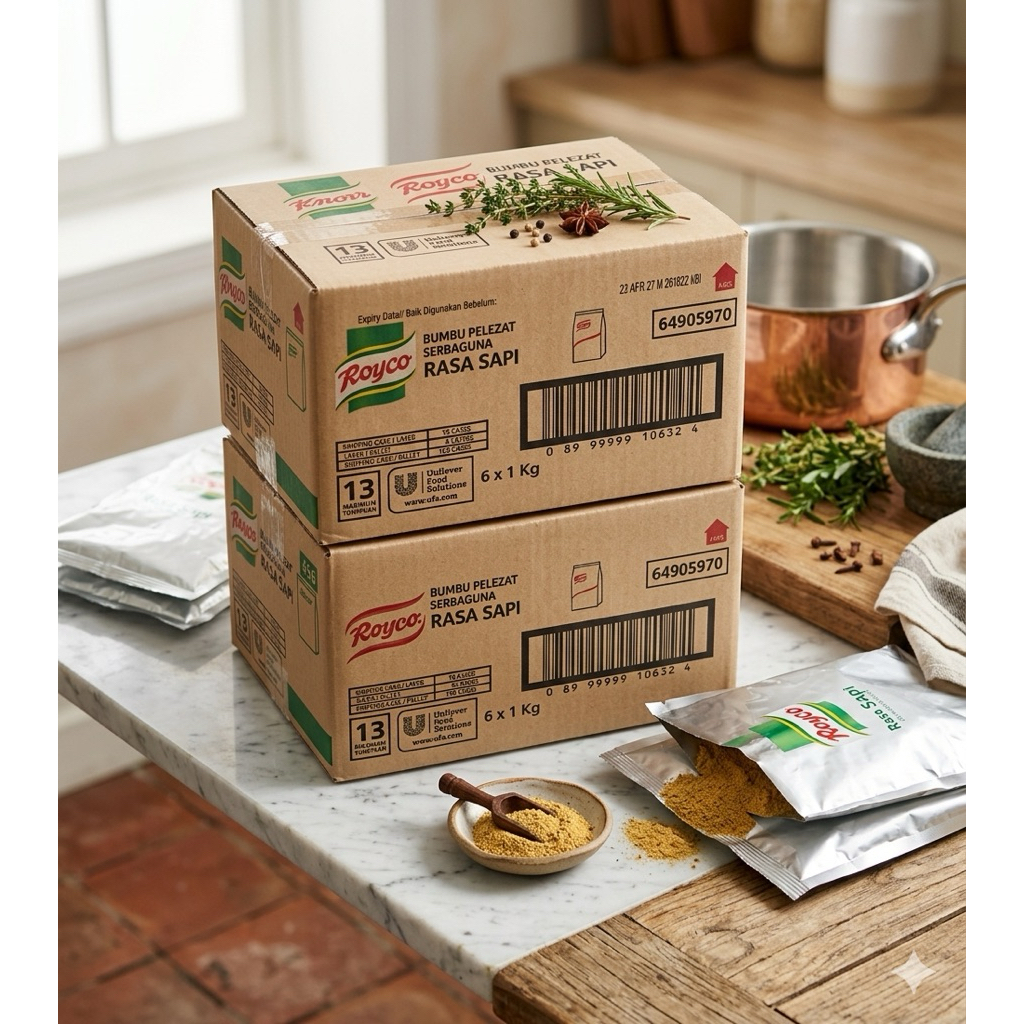 Royco sapi 1 Kg dus isi 6