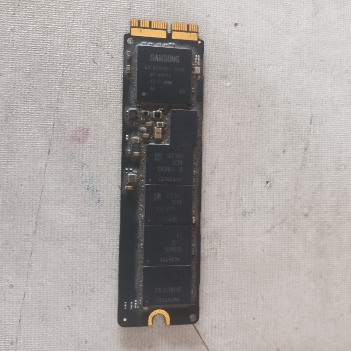 SSD NVME 128 GB Macbook Pro 2013-2015 Macbook Air 2012-2017 PCI Express 3.0 MZ-JPV128R/0A2 Second Be