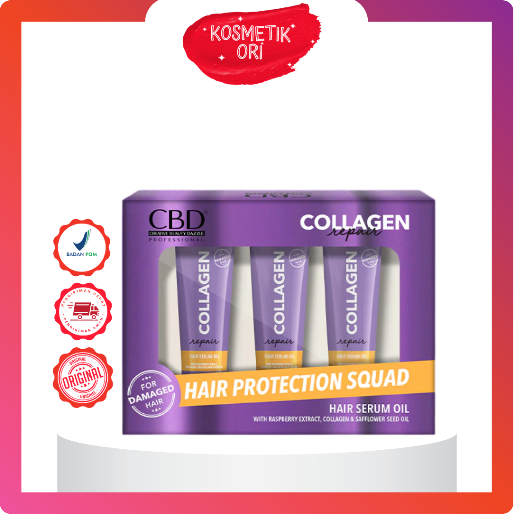 CBD Collagen Repair Hair Serum Oil