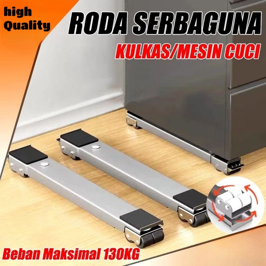 tatakan kulkas | tatakan mesin cuci | roda kulkas | roda mesin cuci