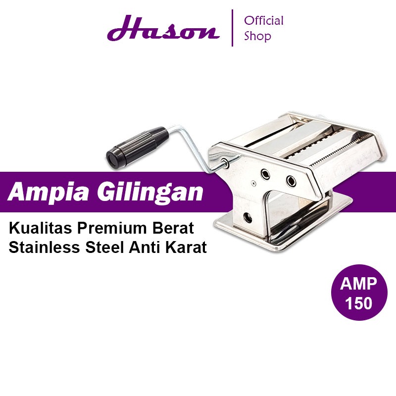 Homelux Ampia Gilingan Molen - Mie | Mesin Pembuat Pasta Maker Manual | Gilingan Adonan
