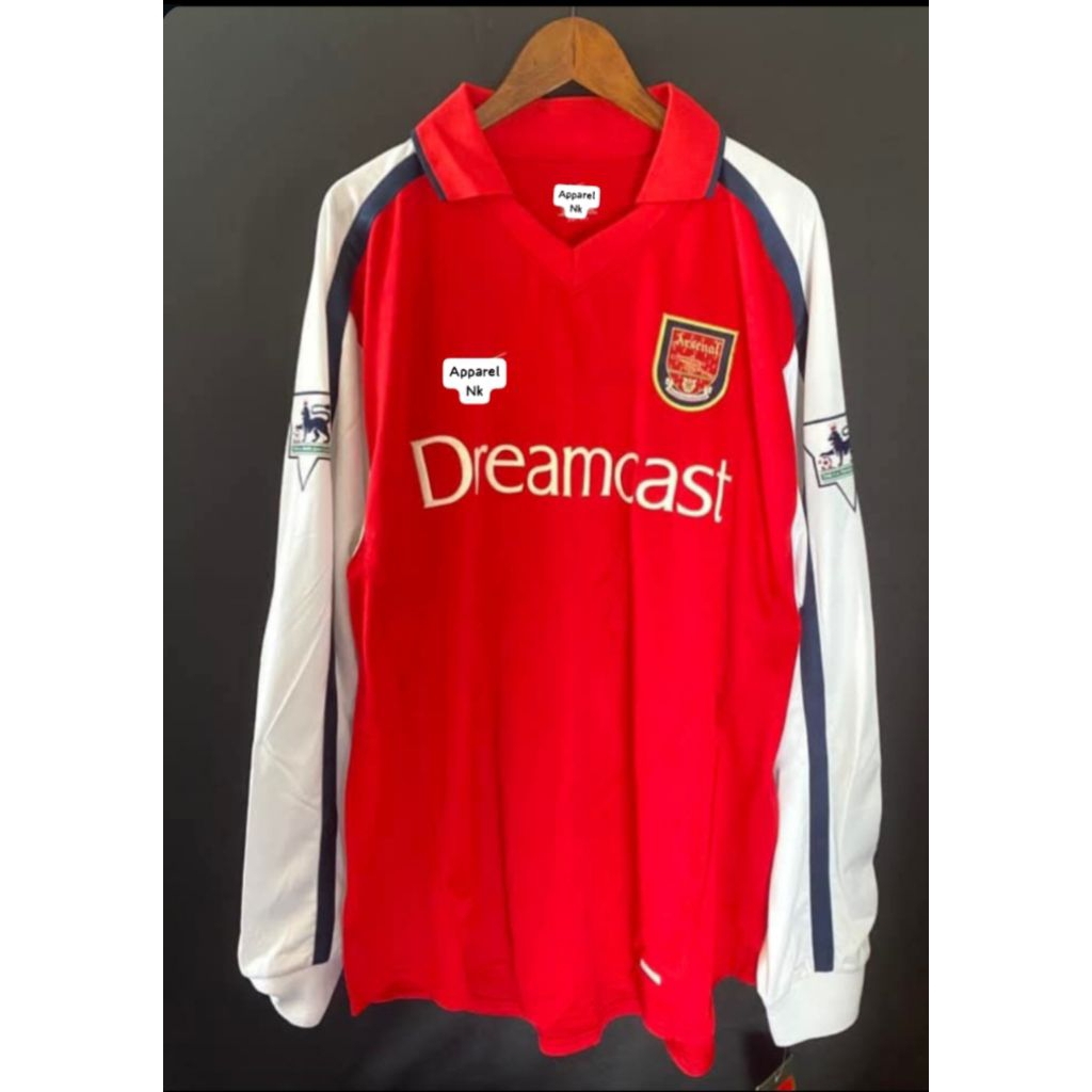 arsenal 2000-2002 long slep(retro)