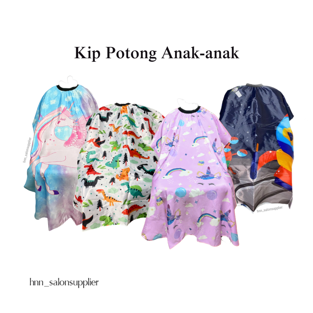 Kip Kain Anak Baby Barbershop Penutup Pangkas Rambut Barber Salon