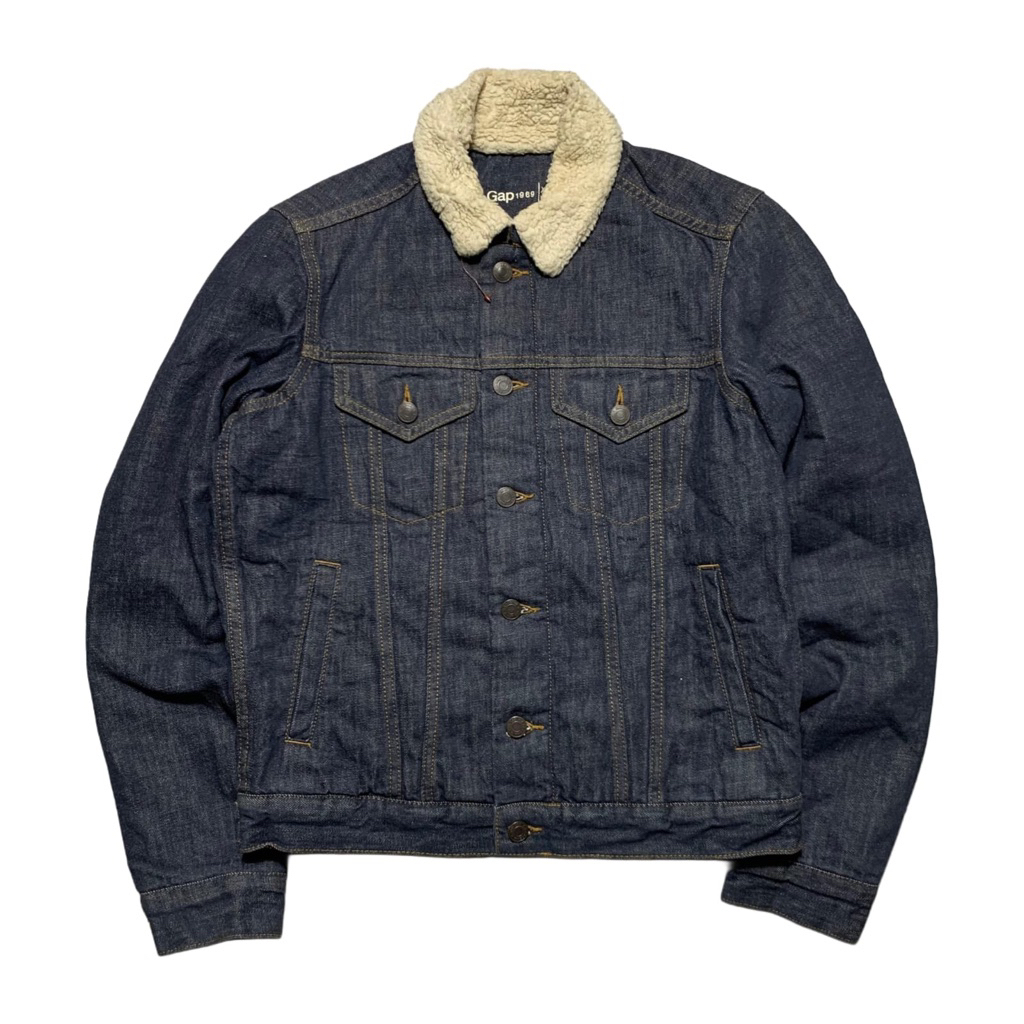 Trucker Denim Jacket Sherpa GAP size XS