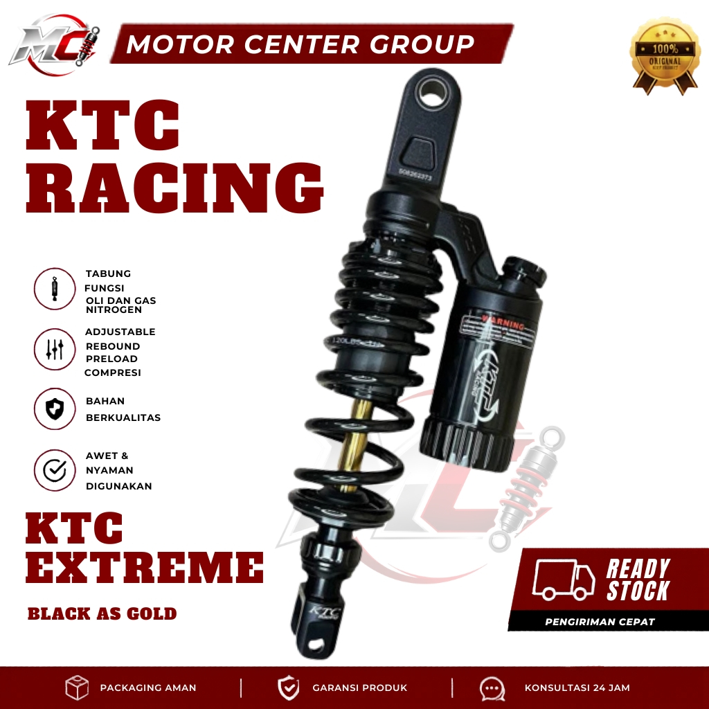 [HJ] SHOCKBREKER KTC EVO EXTREME DAN ONYX RACING MIO 310 DAN VARIO 330 DAN VARIO 160 340 ORI KTC RAC