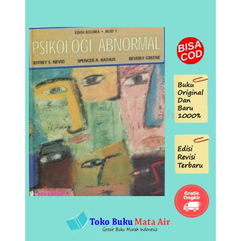 PSIKOLOGI ABNORMAL EDISI 5 JILID 1 & 2 - JEFFREY S. NEVID - ERLANGGA