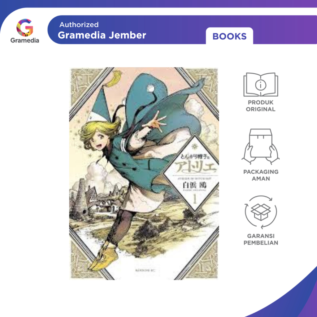 Atelier of witch hat 1 - Gramedia Jember