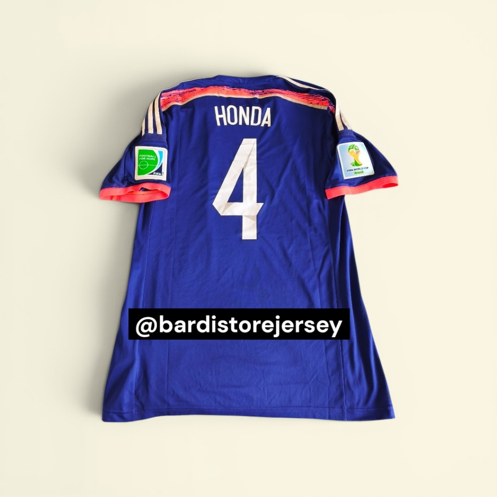 Jersey Jepang 2014 World Cup Authentic Player Issue Adizero Honda Original