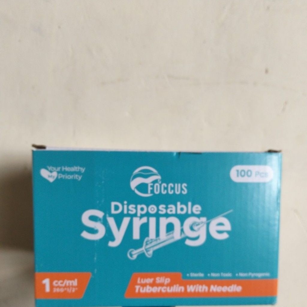 syringe spoit 1cc 1ml merk fokus