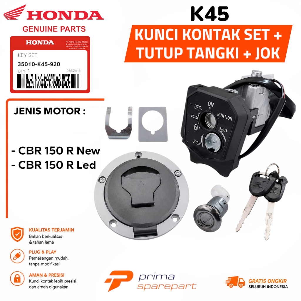 Kunci Kontak CBR 150 R New / CBR 150 R Led K45