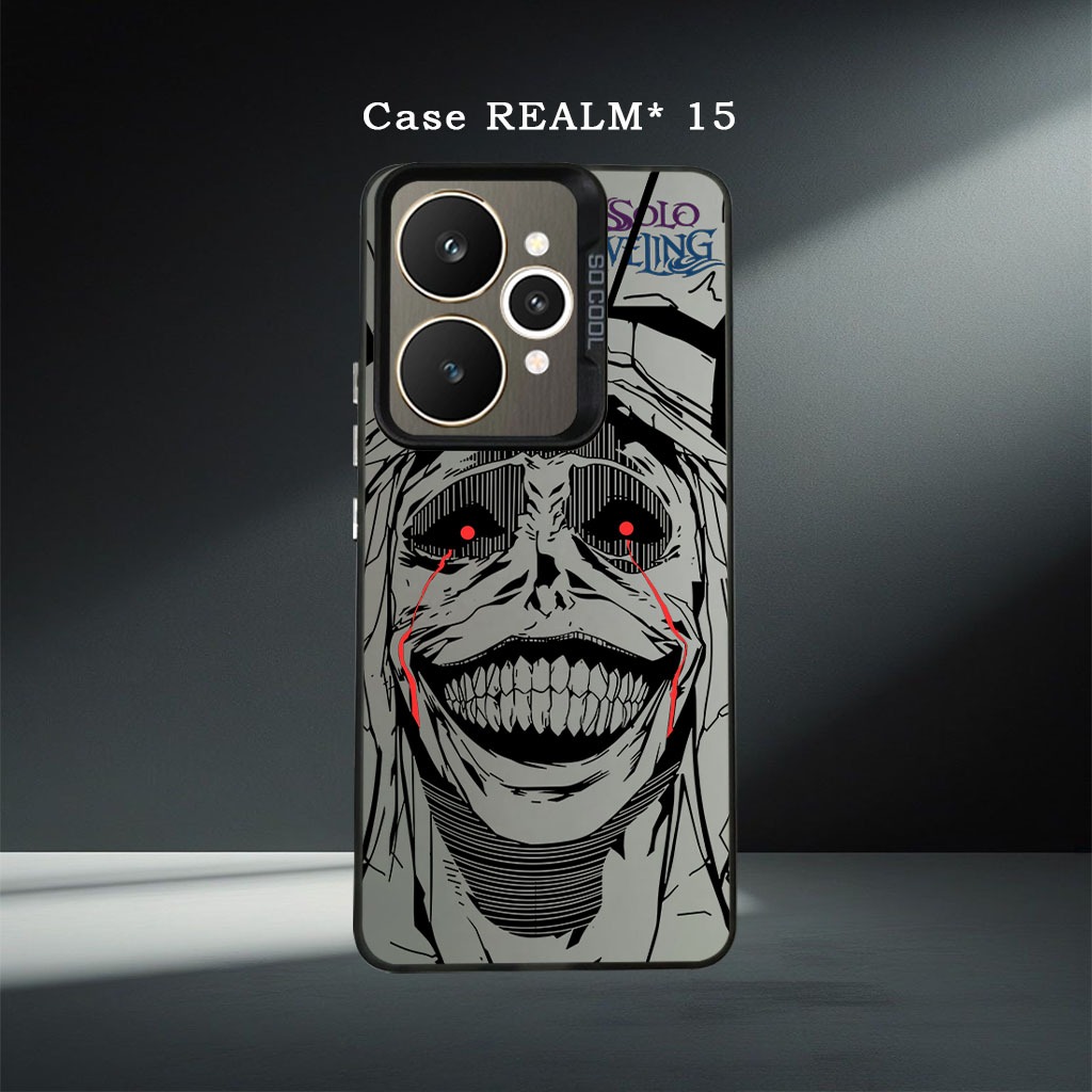 Case REALME 15 Premium Matte Hard Casing - Case IMD - Case Hologram Motif STATUE OF GOOD - Case Soco