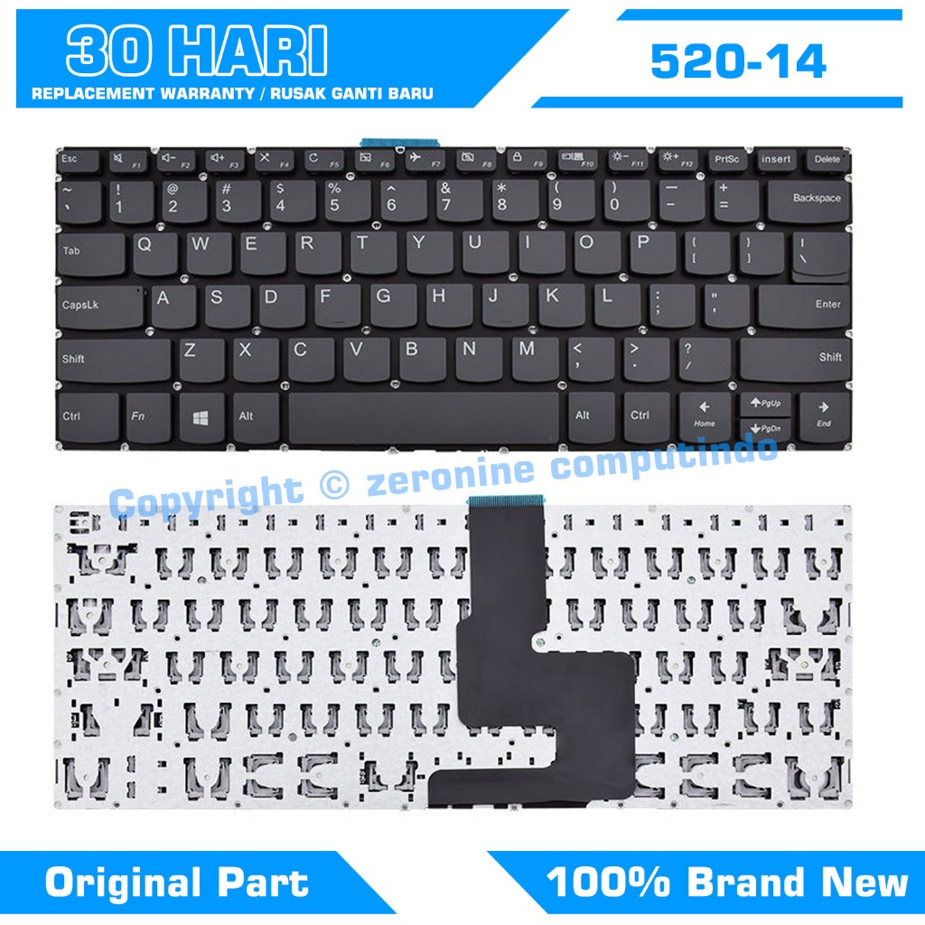 Keyboard Lenovo ideapad S340 14 S340-14 s340-14iwl s340-14api V330