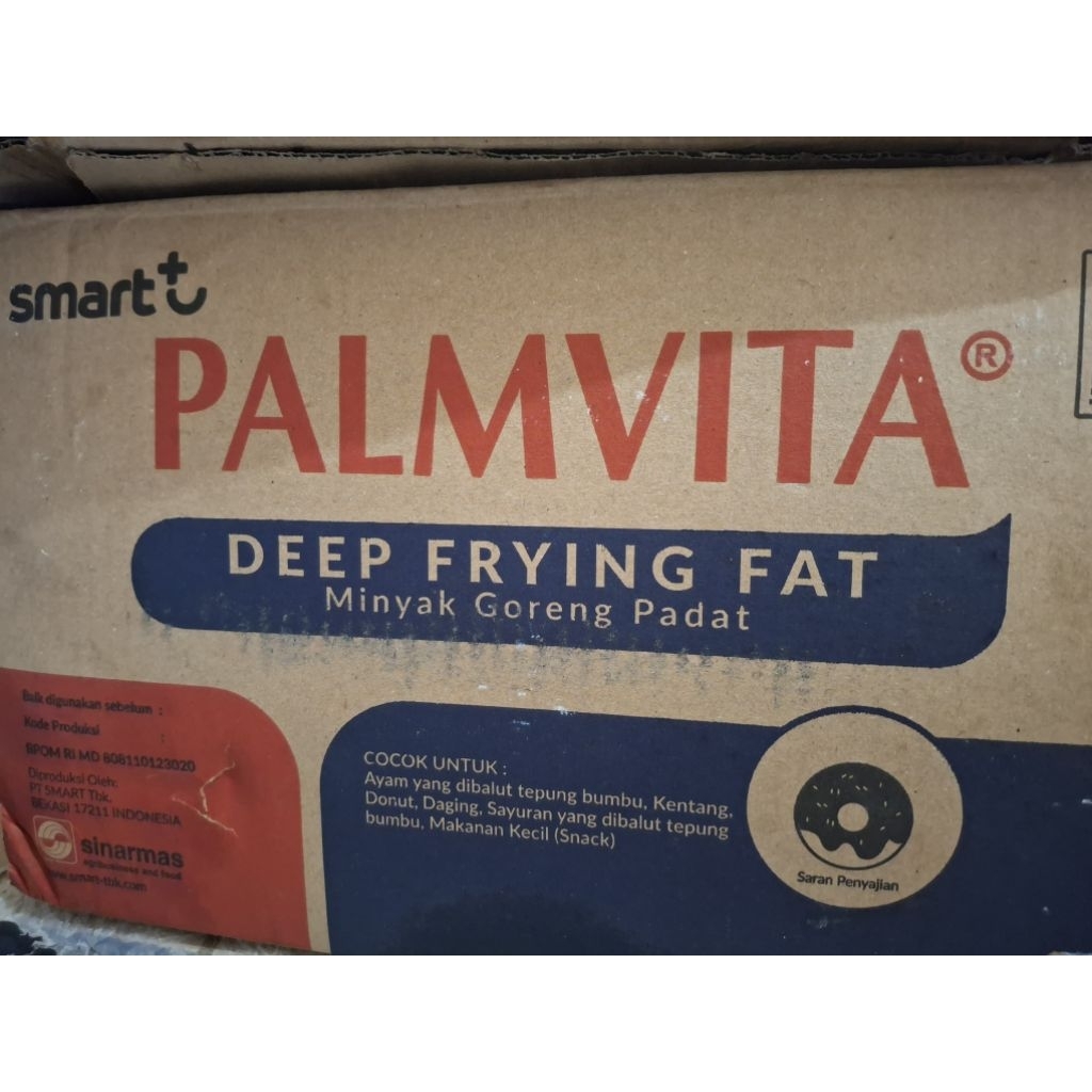 Palmvita Minyak Goreng Padat 15kg Minyak Beku