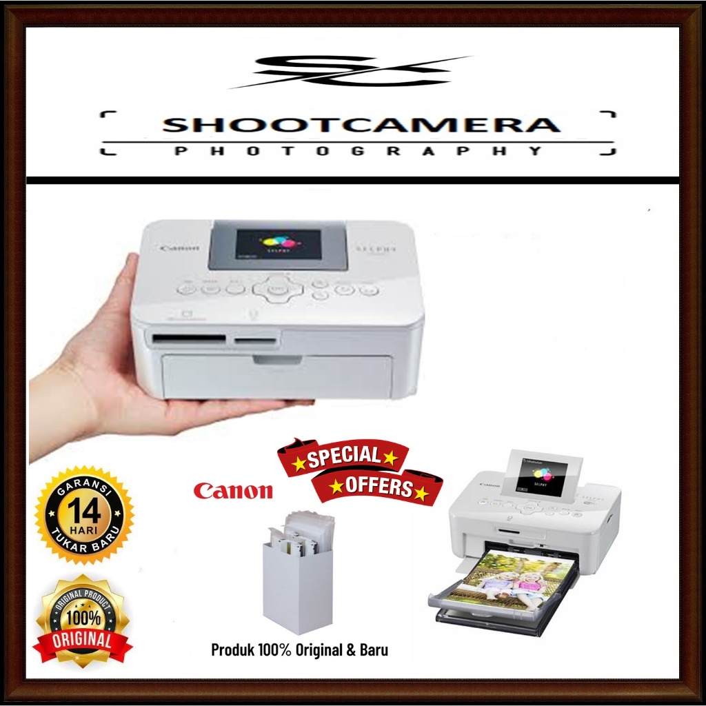 PRINTER CANON CP1000 - CANON PRINTER SELPHY CP 1000 GARANSI RESMI