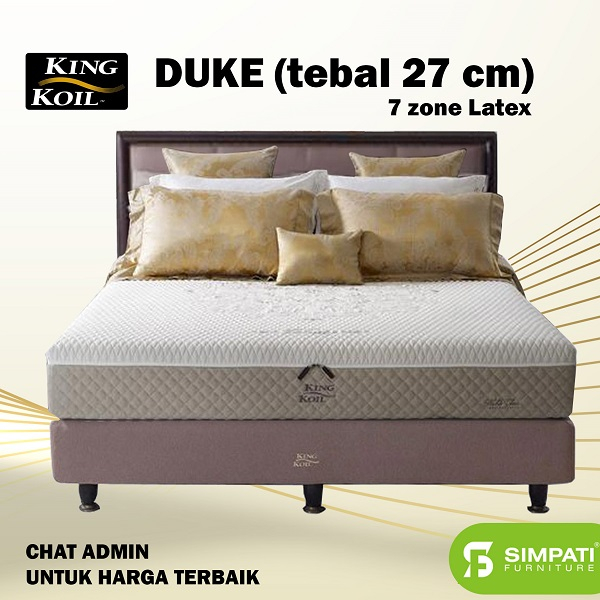 King Koil Duke 27 cm Komplit Set