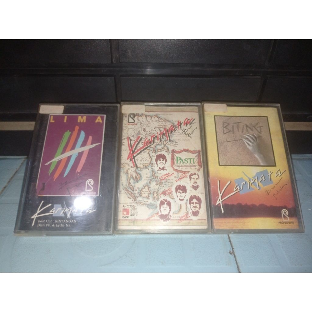 Kaset Pita Karimata - Lima - Pasti - Biting ( sepaket )