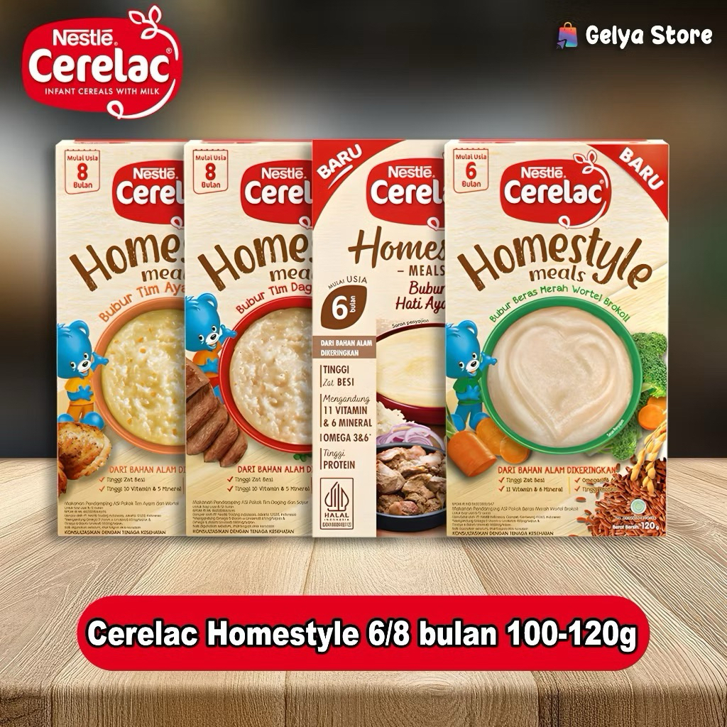 Nestle Cerelac Homestyle Bubur Tim Bayi