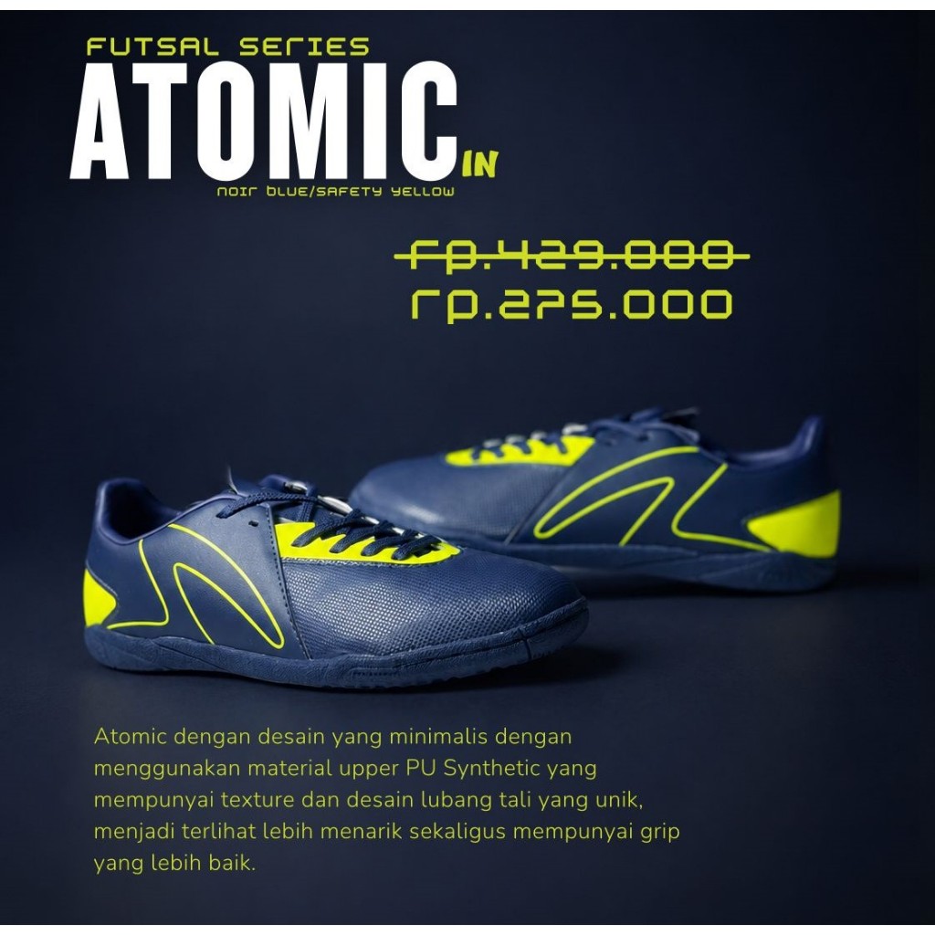 Sepatu Futsal Original Specs Atomic Diskon Besaar 