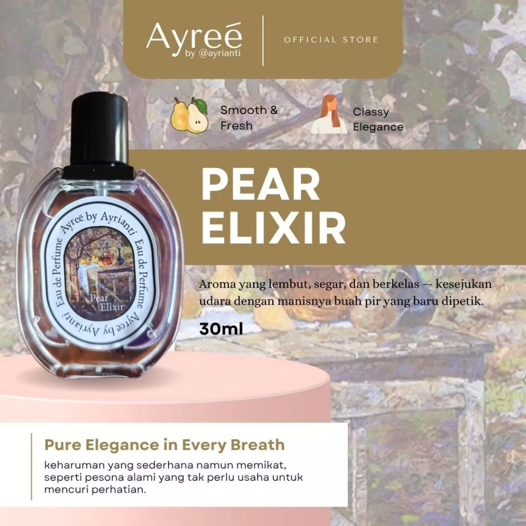 Parfum Pear Elixir Ayree by Ayrianti