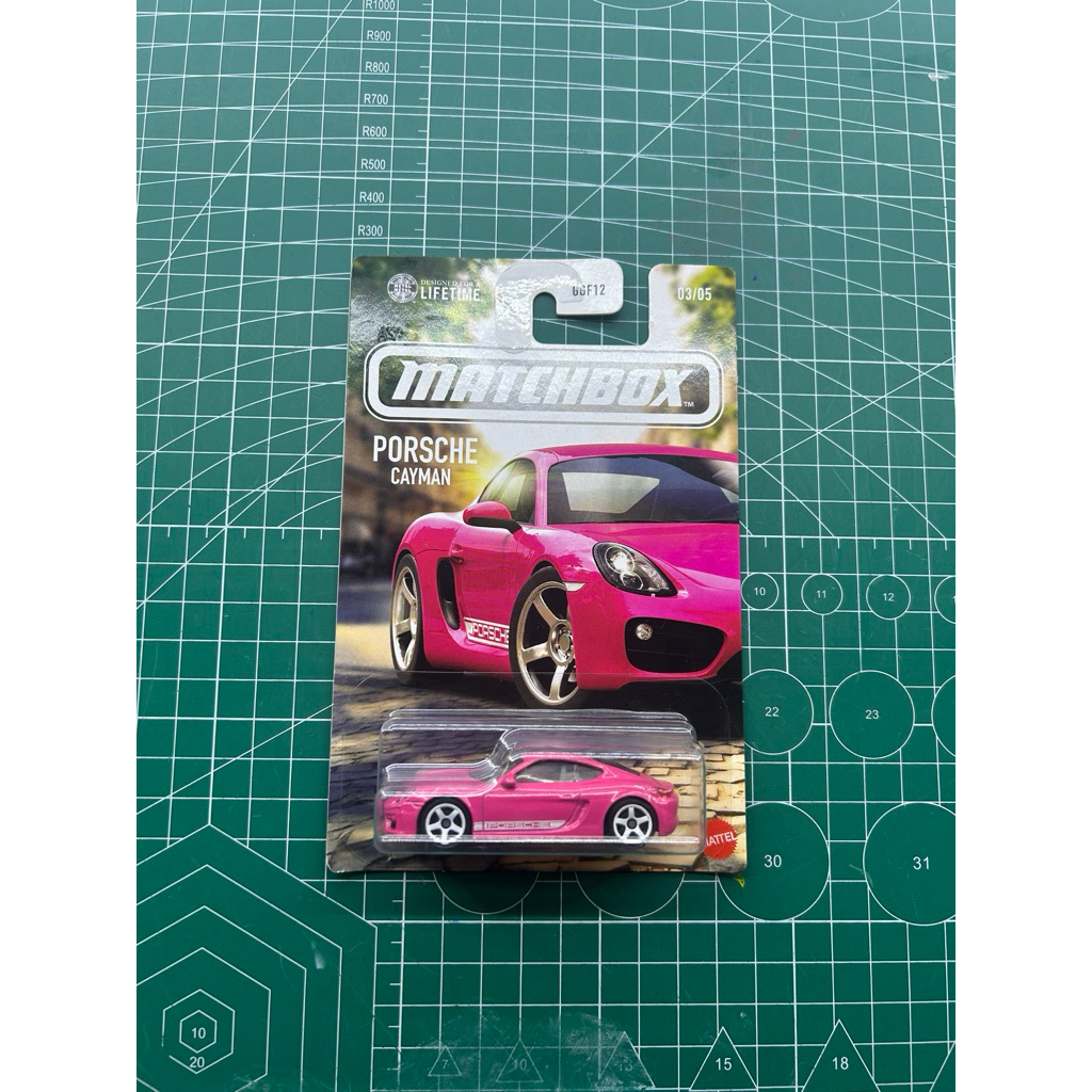 MATCHBOX PORSCHE CAYMAN PINK