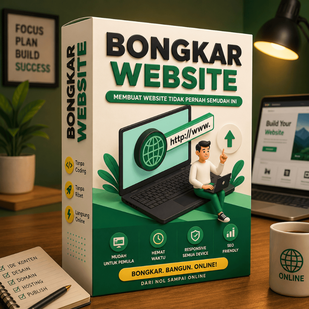 Mahir Bikin Website - Kelas Bongkar Website Belajar Dari Pemula Hingga Mahir - Materi Video Pembelaj