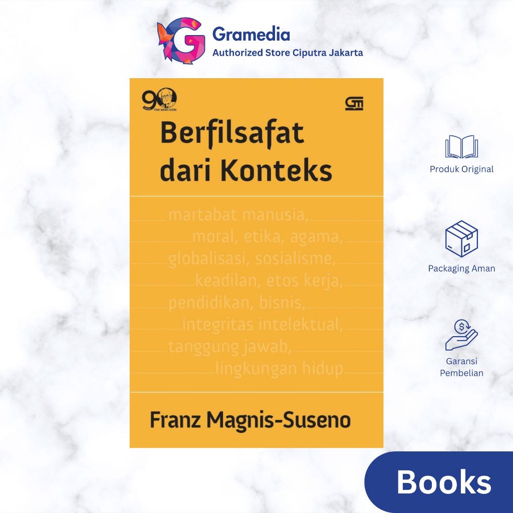 Gramedia Jakarta - Berfilsafat dari Konteks