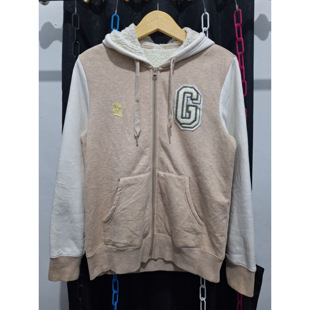UNIQLO Hoodie Zipper Sherpa
