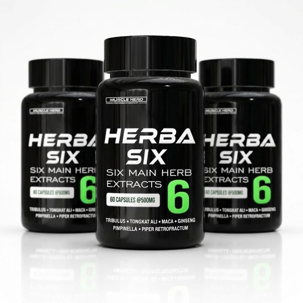 Herba Six 6 in 1 tongkat Ali tribulus ginseng purwaceng maca root piper