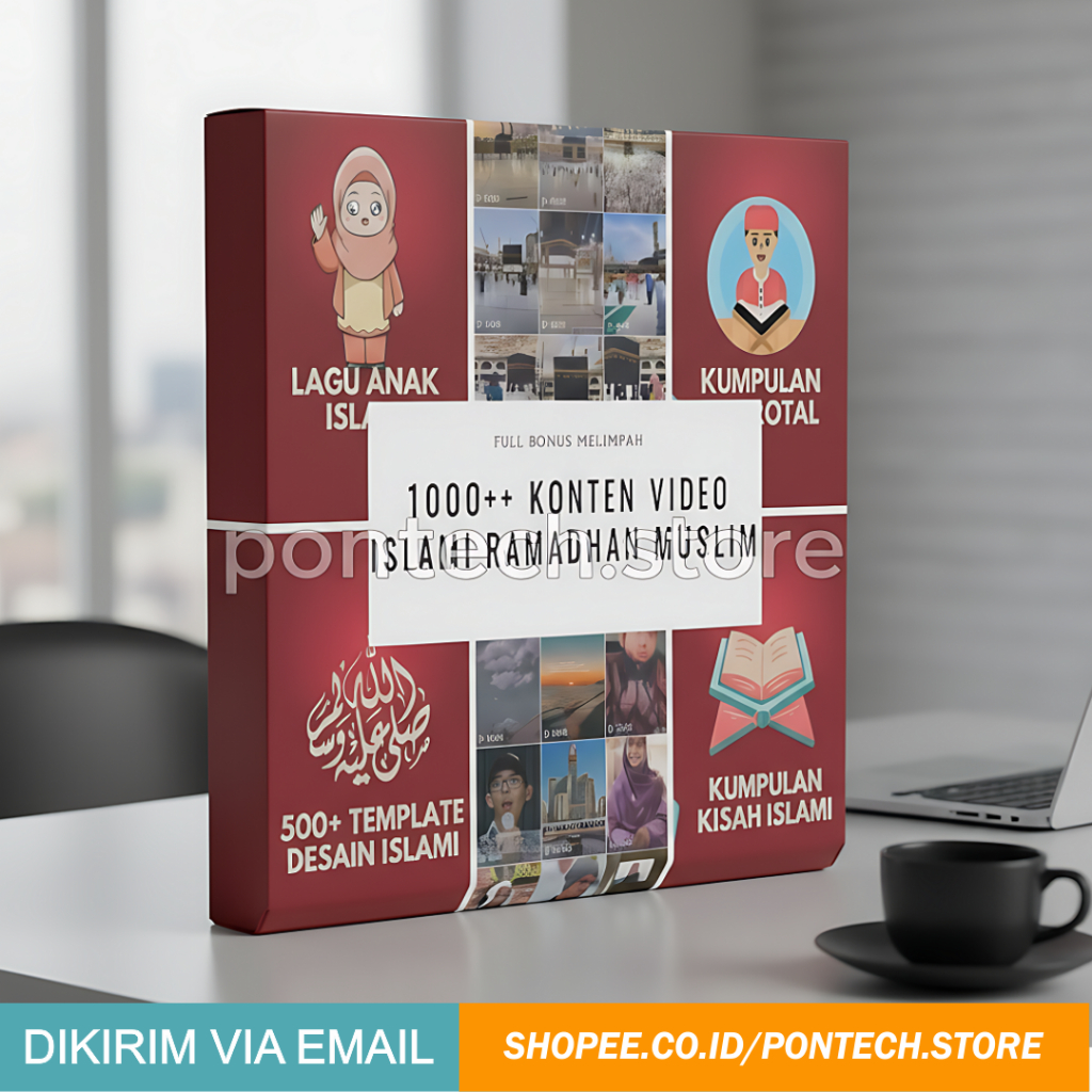 1000++ VIDEO KONTEN RAMADHAN ISLAMI/MUSLIM/LEBARAN